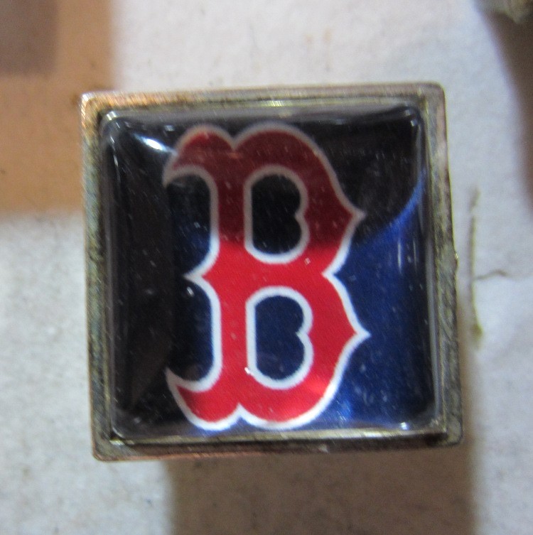 Boston Red Sox Blue Logo Ring