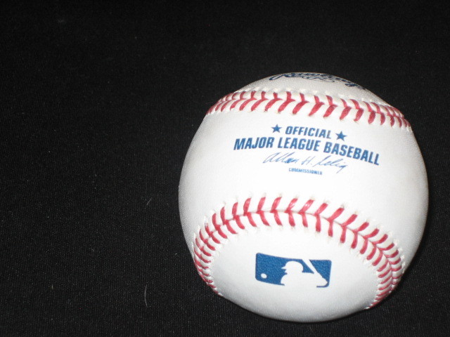 MATT GARZA DEVIL RAYS LEGEND AUTHENTIC HAND SIGNED AUTOGRAPHED OML BASEBALL