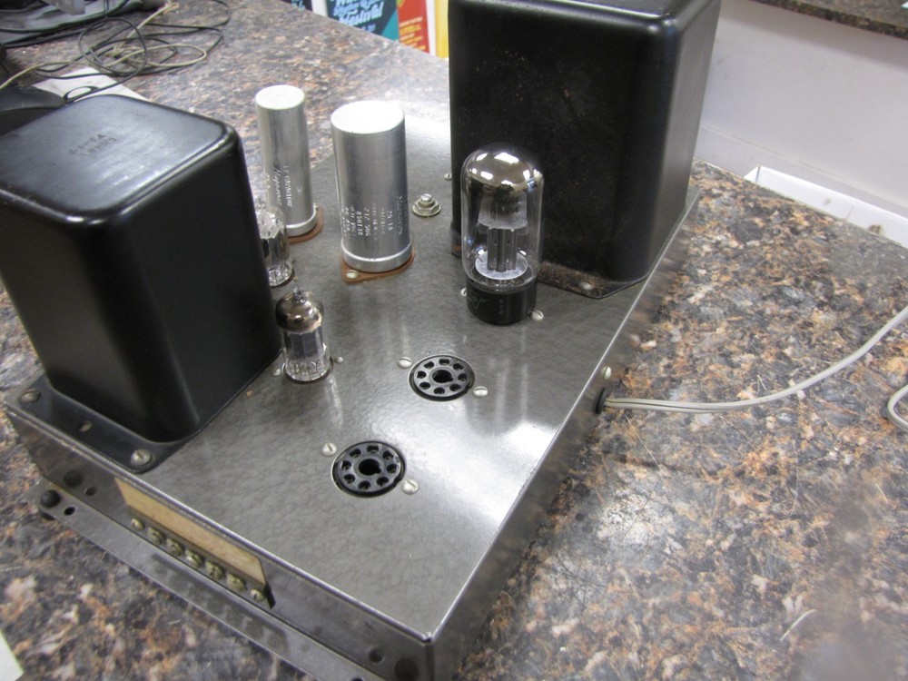 Vintage Heathkit Heath Amplifier A-9 HTF -Powers On- NA46