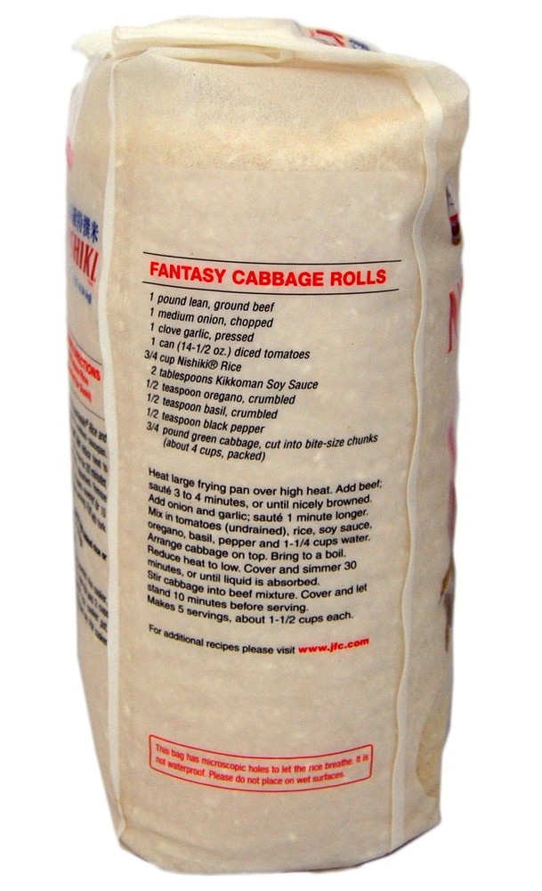 Nishiki Premium Sushi Rice, 10lbs