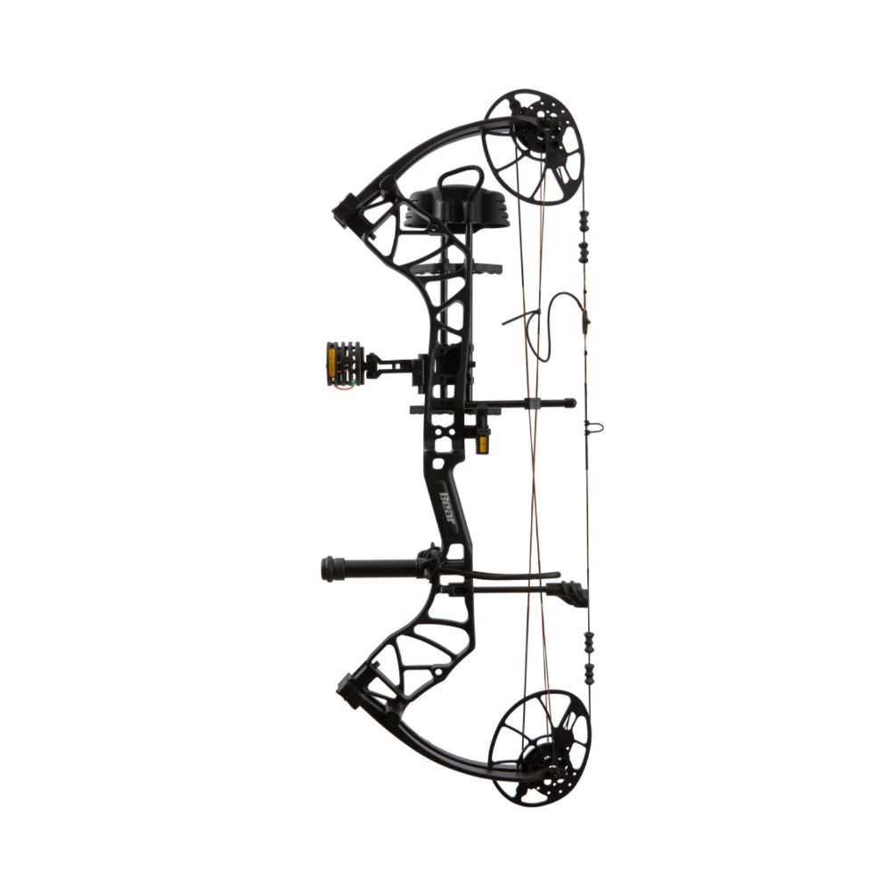 Bear Archery Legit Maxx RTH Adjustable Compound Bow (Right Hand, Black)