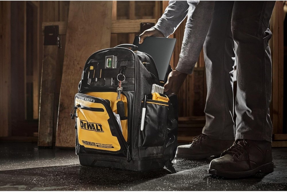 DEWALT DWST560102 Tool Backpack, Water-Resistant Storage Bag