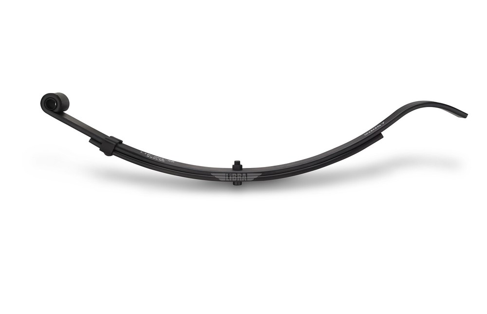 LIBRA Trailer Leaf Spring 2 Leaf Slipper 550lbs Cap for 1100lbs Axle, Set 2