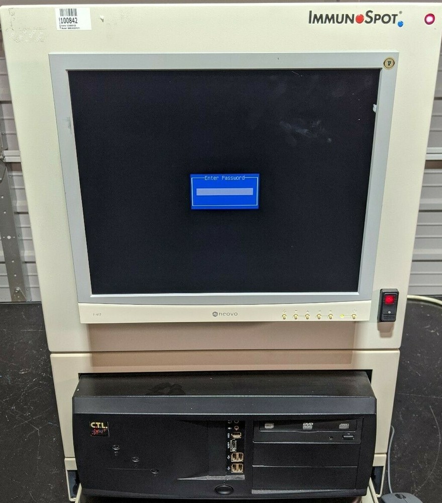 Cellular Technologies CTL Immunospot S3 Blood Cell Analyzer 2001726 W/O PASSWORD