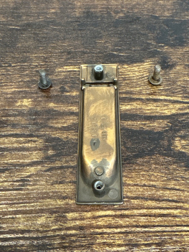 Drexel Passage Door Pull Brass Handle Campaign KCB N15812 Vintage Replacement