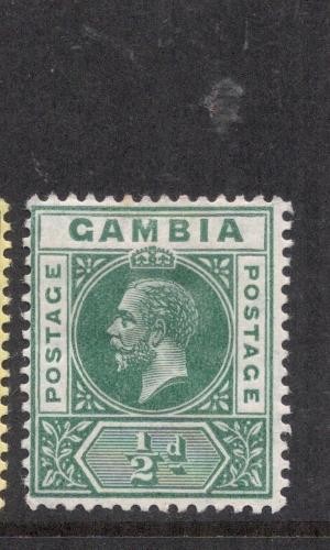 Gambia SG 87a Scarlet MOG (3dir)