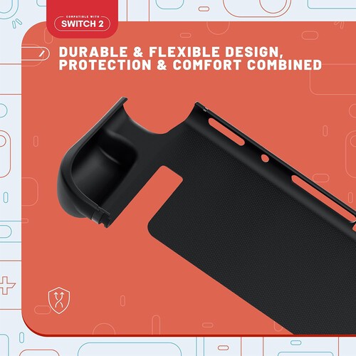 Switch 2 Accessory: Case - 4Gamers ClipOn Comfort Case [New ]