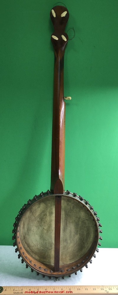 Antique 1907 Five String Banjo Needs Love And Work Gorgeous Craftsmanship