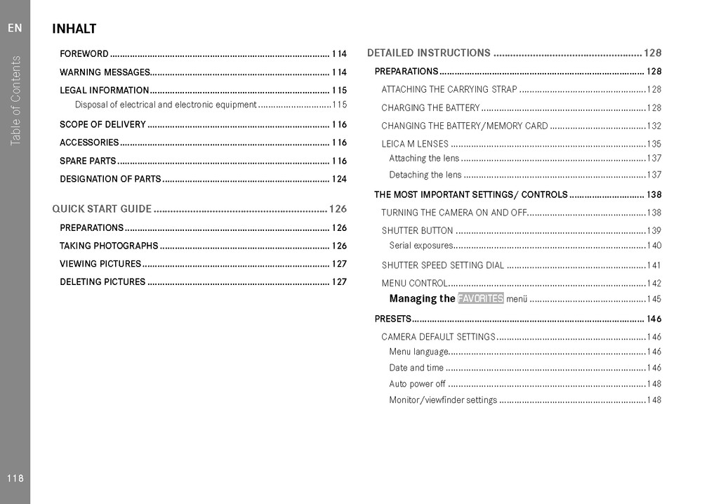 Leica M10 Instruction Manual: 113 Pages & Protective Covers!