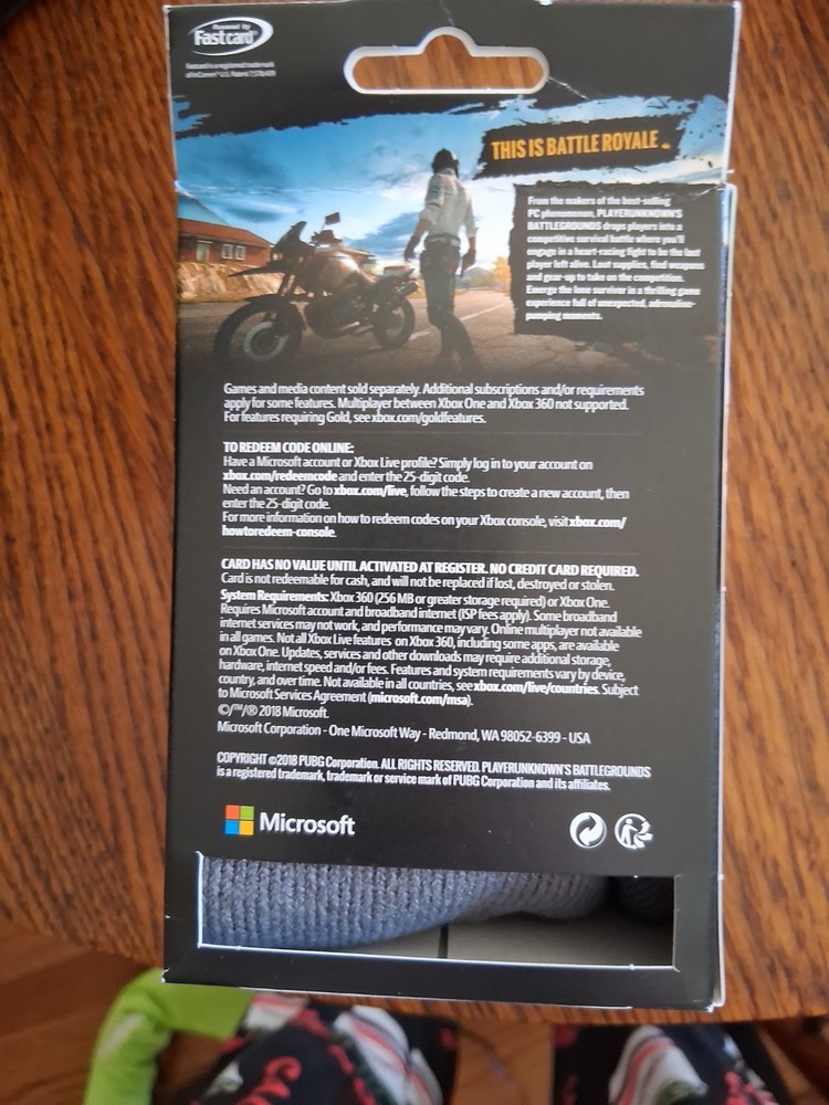Xbox Live Playerunknown's Battlegrounds 3 Months Gold ($25) With Beanie