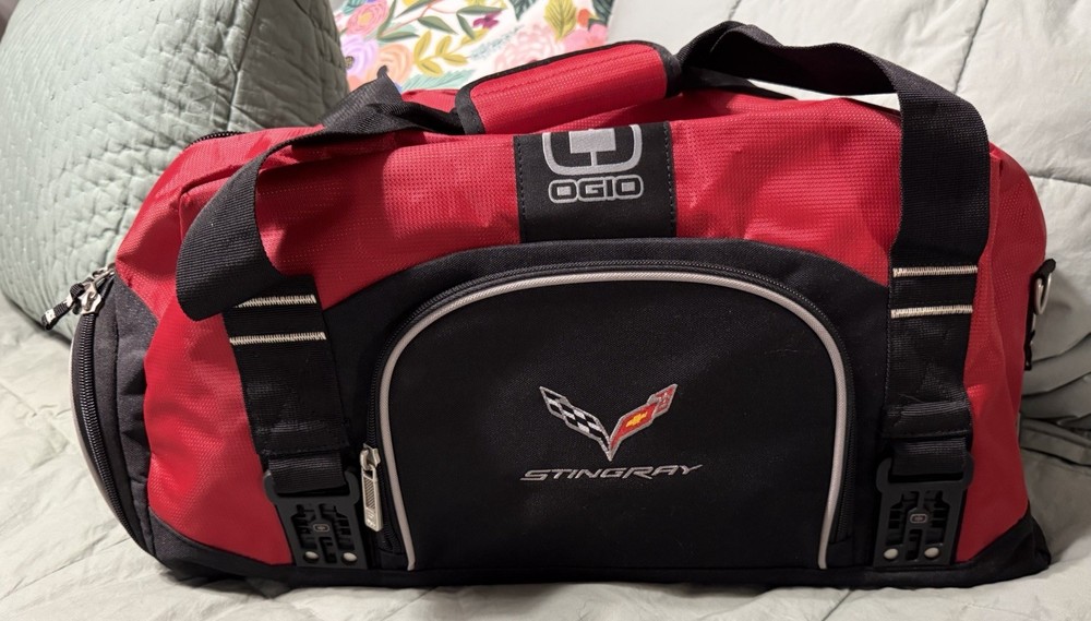 Corvette Ogio Duffel Red/Black