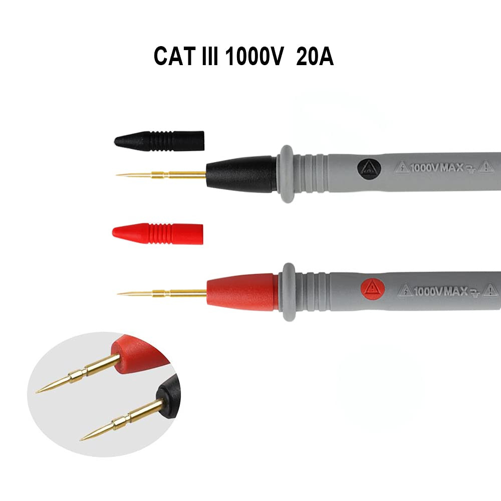 Multimeter Test Leads Set, Professional Leads Kit, Precision Sharp Probe Test Le