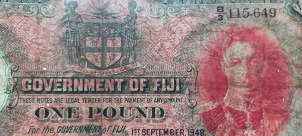 Fiji £1 Pound, 1948, (P-40c)