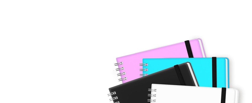 Spiral Journal Notebook - Small Size, Lined Journals for Writing,