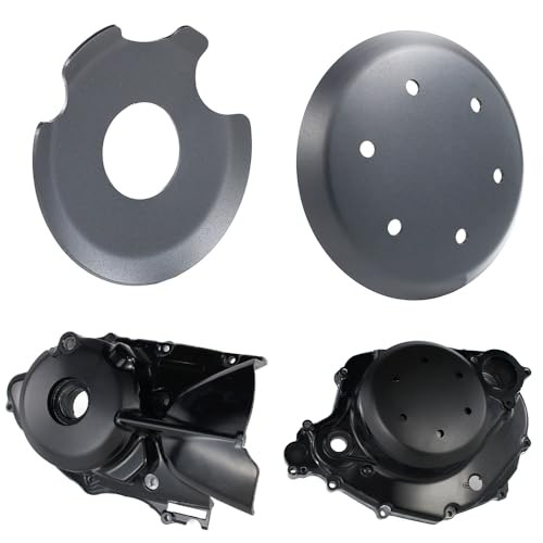 Engine Cover Compatible with TW200 Motorcycle Engine Clutch Ignition Case