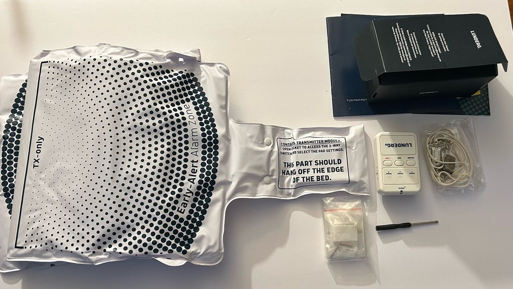 Lundberg Early Alert Bed Alarm System With Wireless Sensor Pad