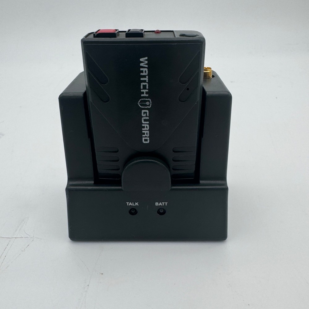 WatchGuard CMR24WAT WIRELESS TRANSMITTER MICROPHONE W/ Charging Base