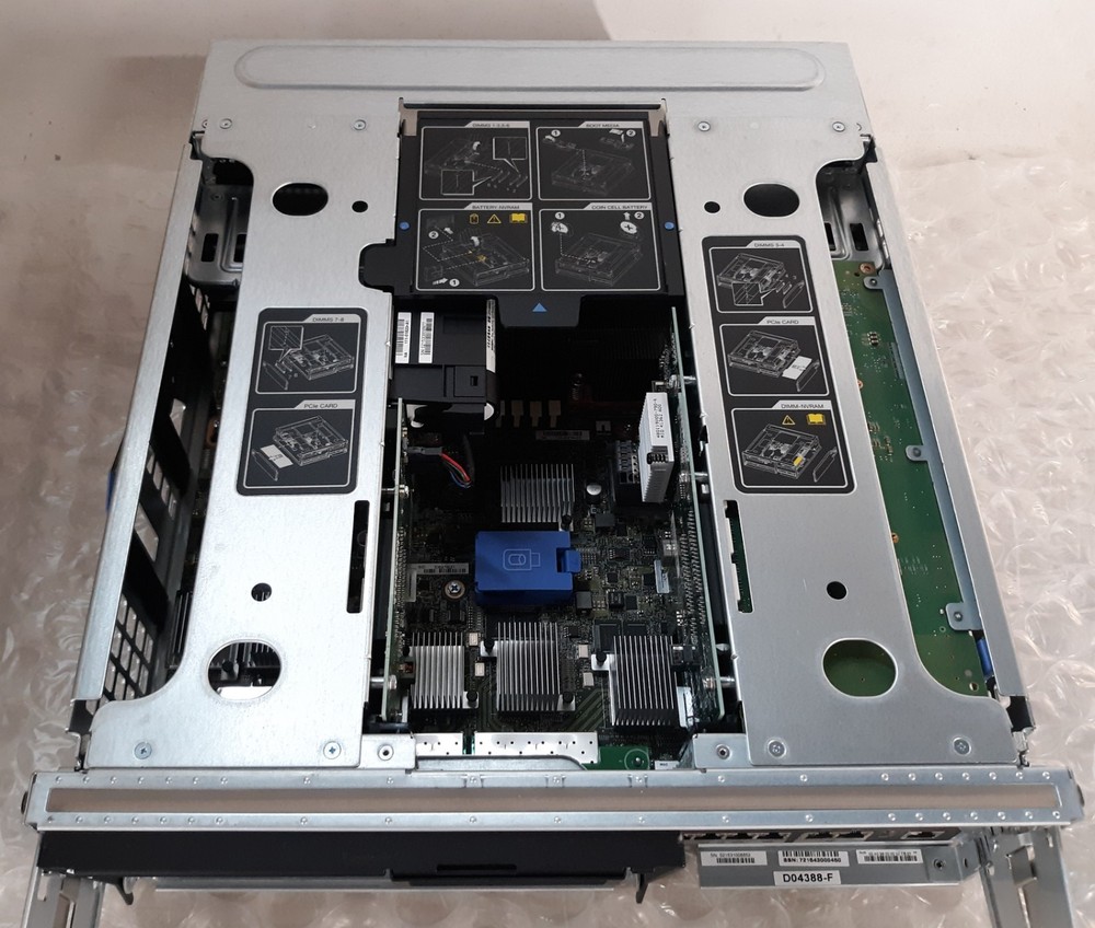 NetApp 111-01208+C1 SAN Filer System Controller Module NO RAM w/ 1x Proc
