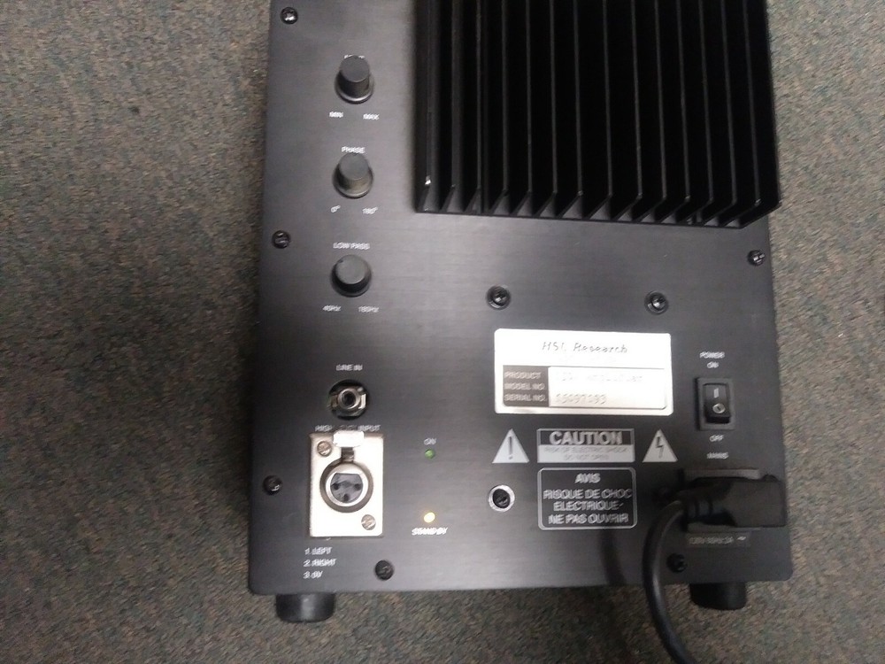 hsu research 150 watt amplifer untested