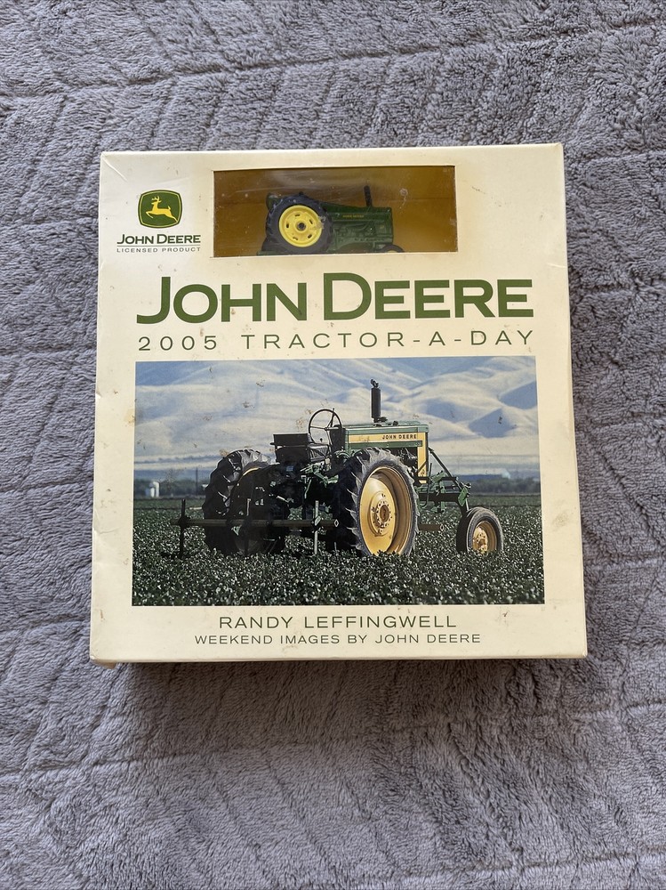 2005 John Deere Tractor-A-Day, Never Opened, Diecast Tractor Inside