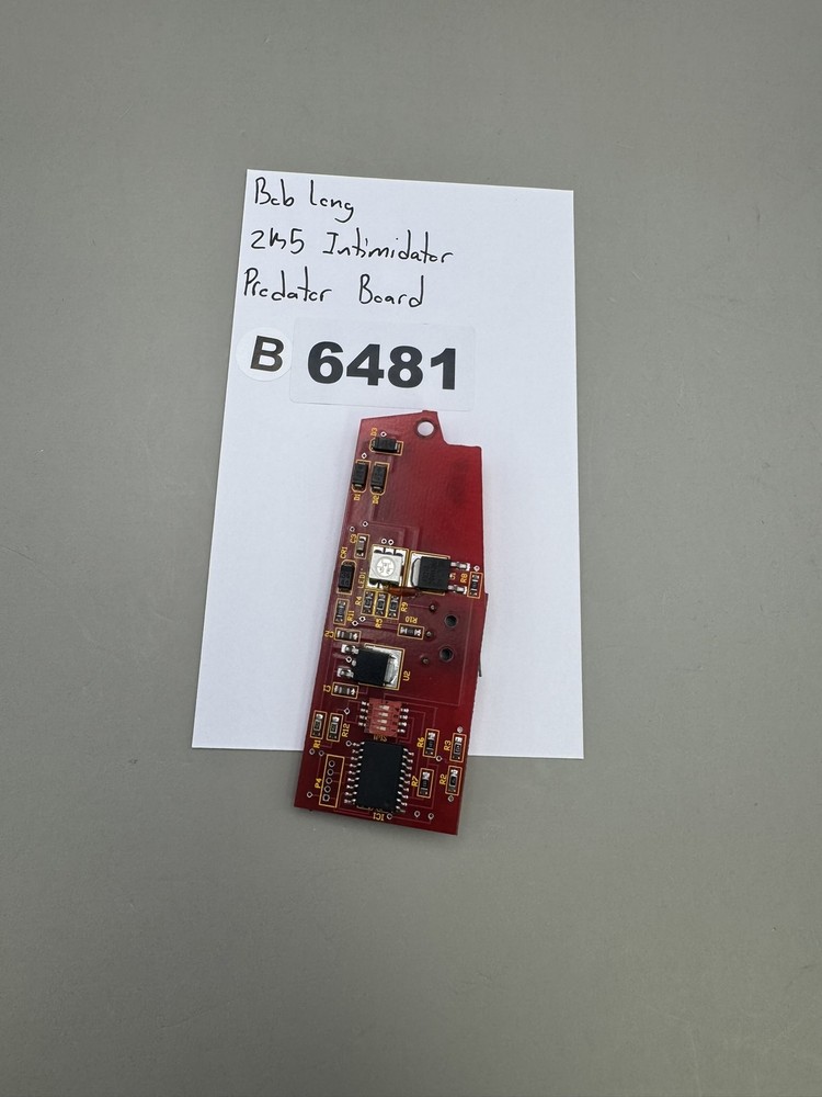 Bob Long 2k5 Intimidator Predator Board Red