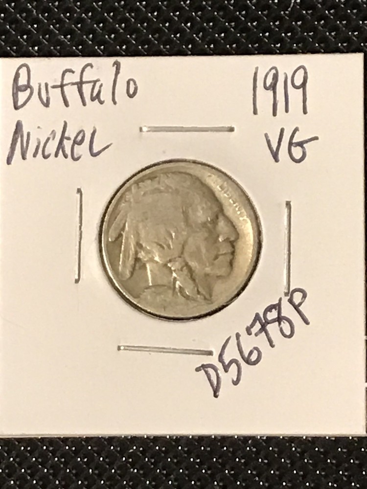 1919 Buffalo Nickel   VG