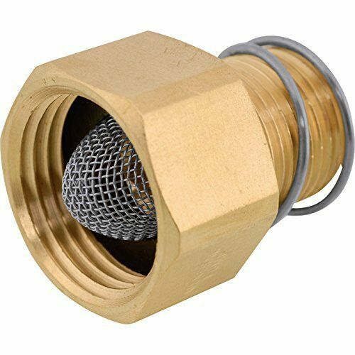 General Pump Inlet Garden Hose Adapter Filter D10032 1/2"