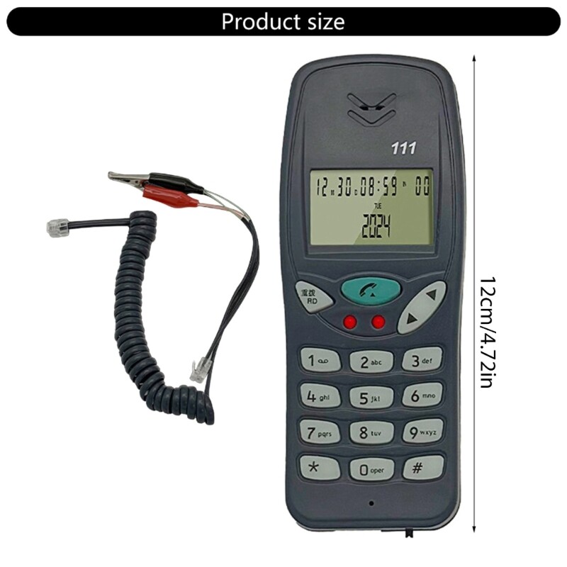 Caller Display Testing Telephone Communication Line Checking Networking Tester