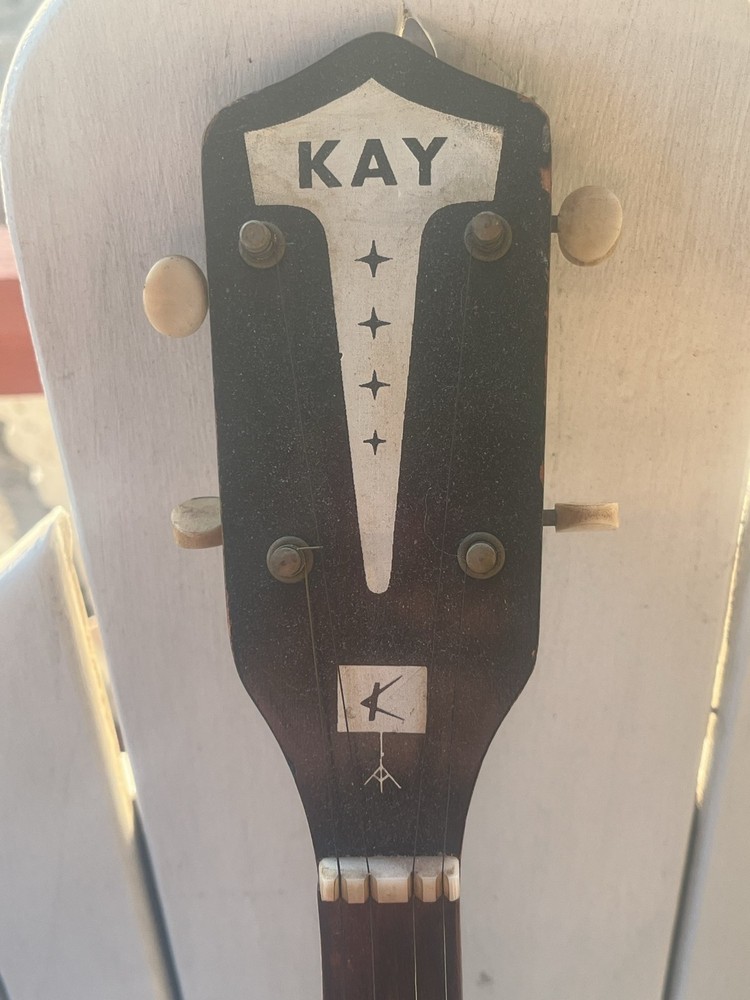 Kay 5 String Banjo w/ Hard Case & Extra Strings