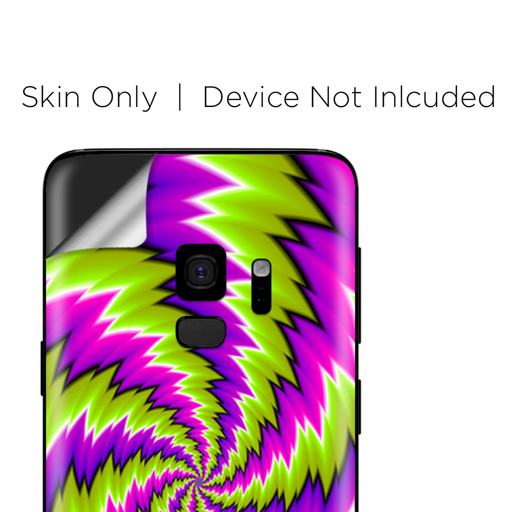 Samsung Galaxy S9 Skins Wrap - Psychedelic Moving Swirls