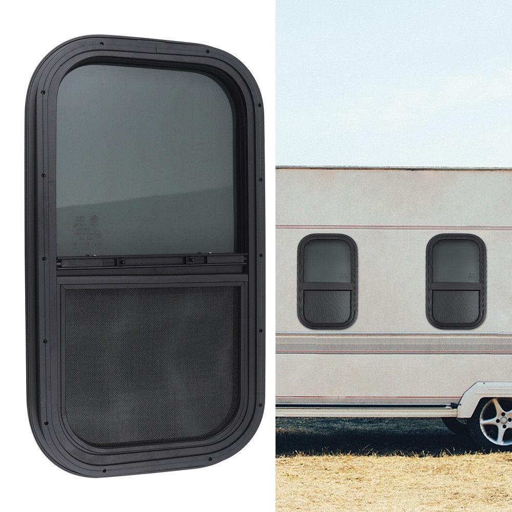Trailer Window Vertical For RV Camper Teardrop Cargo Vertical Sliding Windows