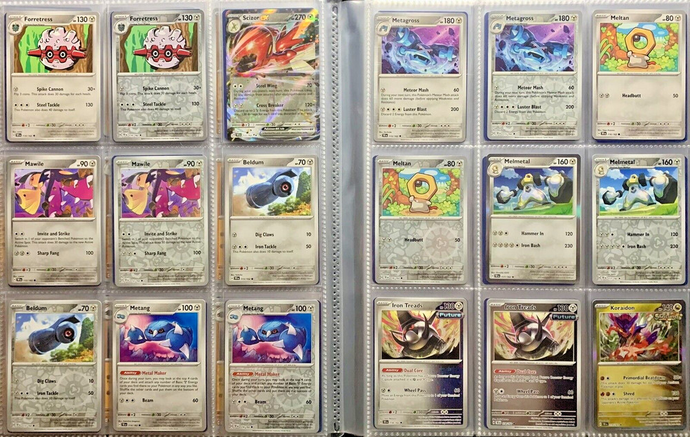 Pokemon SV05: TEMPORAL FORCES - Complete Base Starter Set 001-162 (302 Cards)