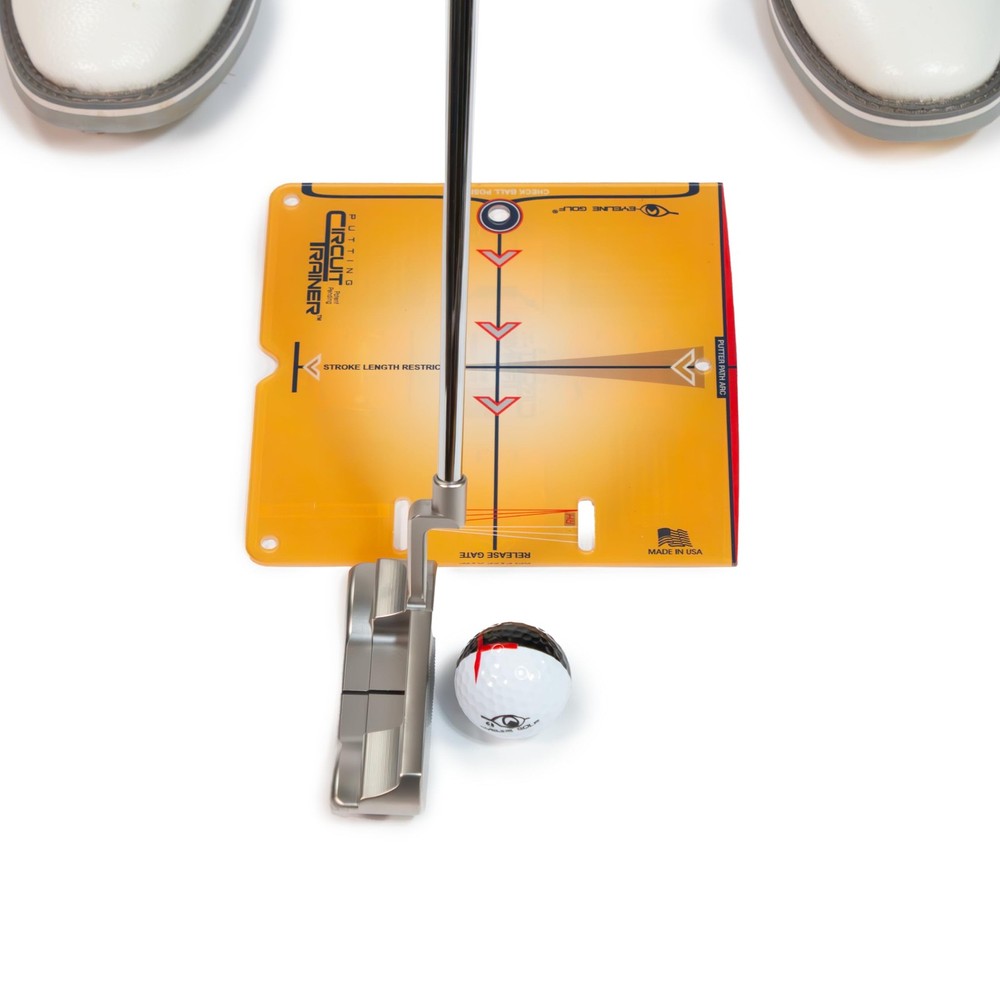 EyeLine Golf Putting Mirror Circuit Trainer, Portable Alignment Training Aids