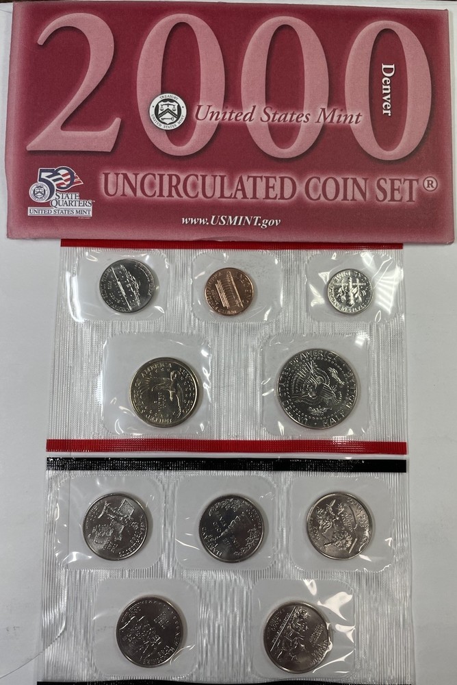 2000 US Mint Uncirculated Set
