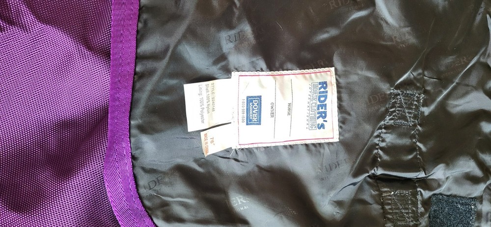 Northwind riders International waterproof sheet 76"