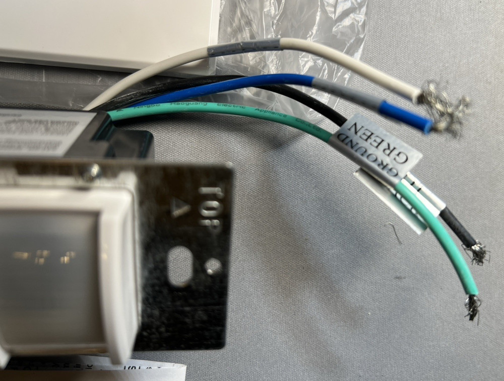 Dual Technology SK902IN Passive Infrared Microphone Wall Switch Motion Sensor