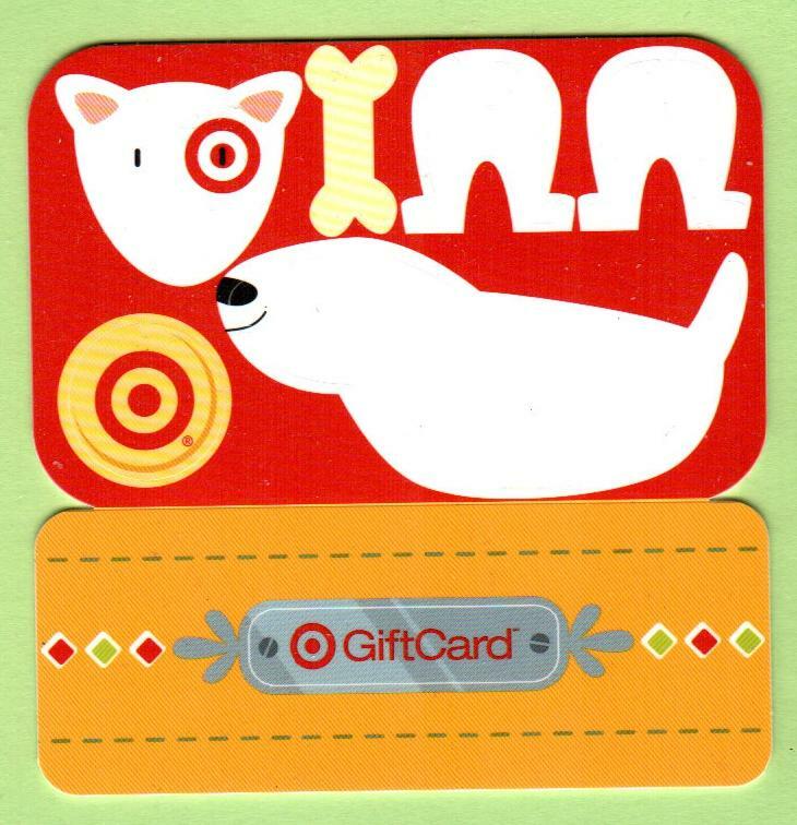 TARGET Build-A-Bullseye ( 2007 ) Die-Cut Gift Card ( $0 )