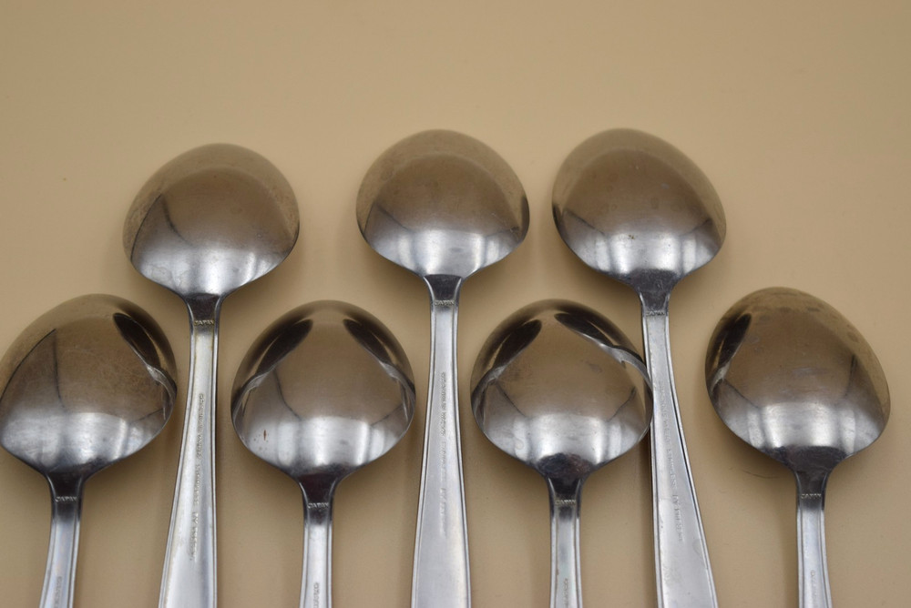14pc Present Gracious Wheat Flatware Set 7 Salad Forks 7 Tablespoons