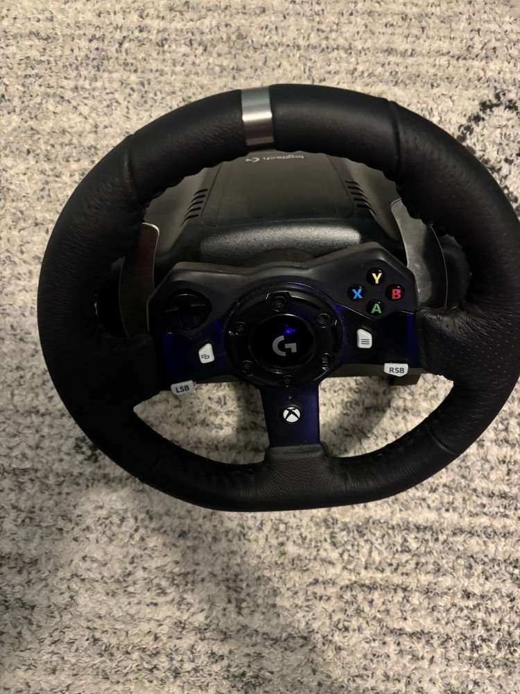 Logitech Steering Wheel, Pedals, Shifter & Power Adapter Bundle