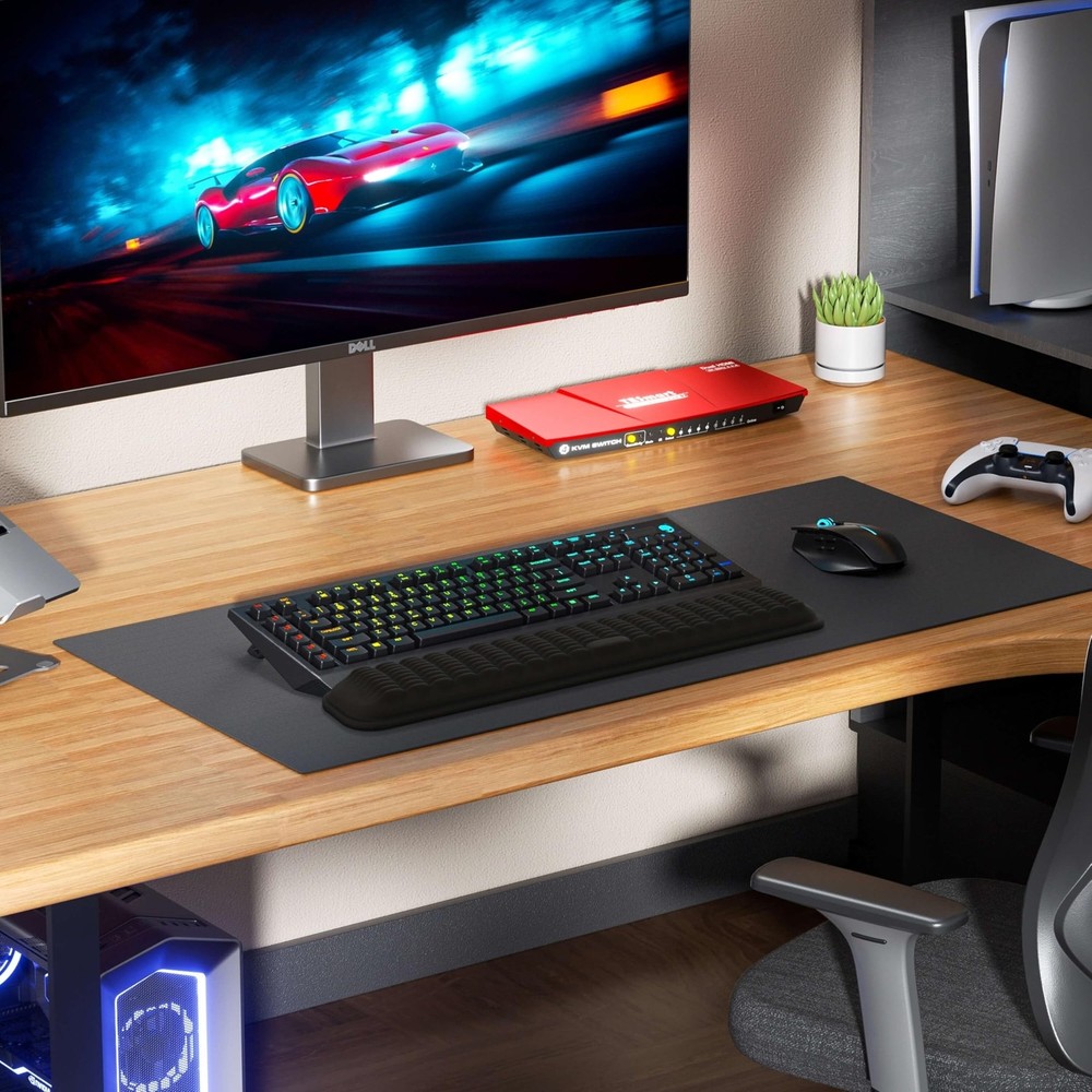 Mekass TKL Keyboard Wrist Rest, Super Soft Memory Foam Ergonomic Computer Wri...