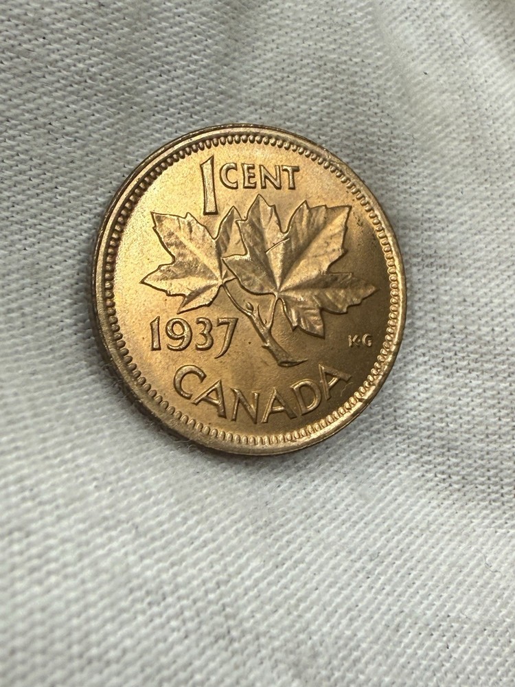 1937 Canada 1 Cent Red Uncirculated L241