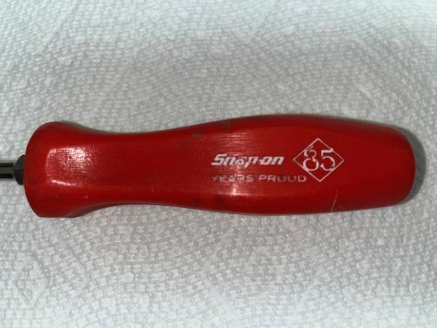 Snap-on 85th Anniversary Phillips Head Screwdriver Orange Handle