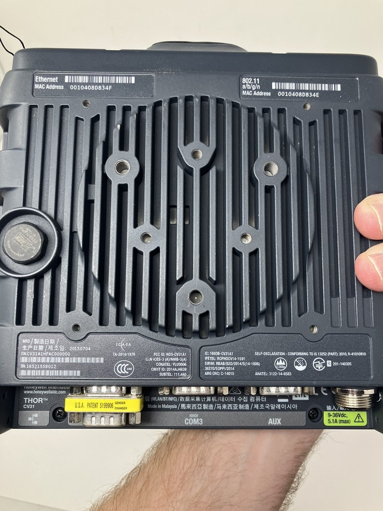 Honeywell Thor CV31 Compact Vehicle Mount Windows Computer Screen