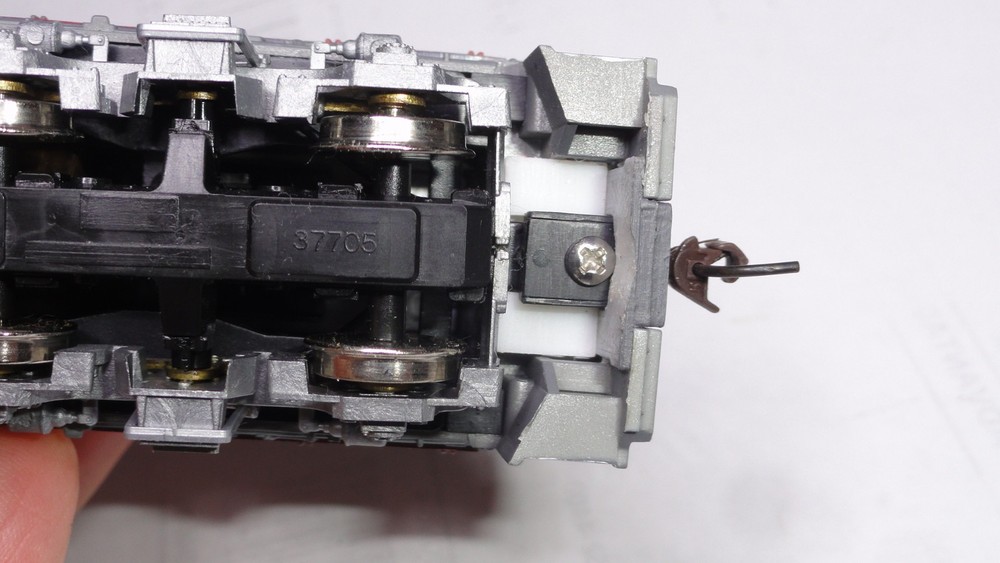 Custom 3D Printed Front/Rear Pilot Buffer for Concor MP15, HO, New Item