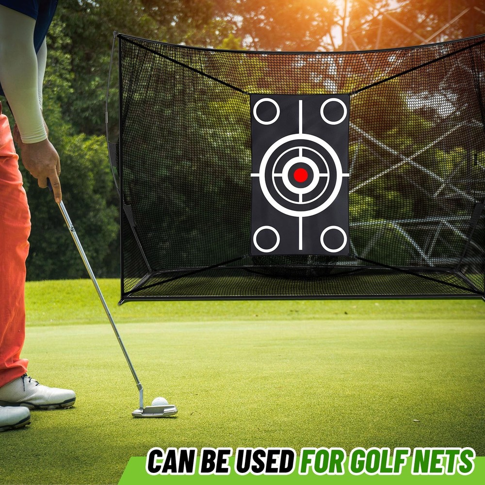 Golf Target Cloth for Net Golf Hitting Net Target with 4 Straps for Practice ...
