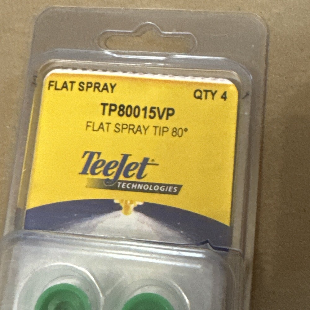 TeeJet TP80015VP Flat Spray Tip 80 Qty 4