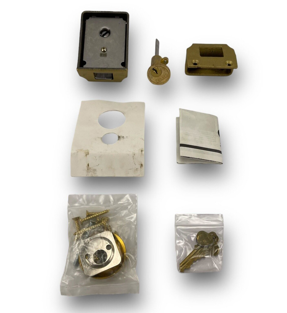 SEGAL Iron Deadbolt and Night Latch