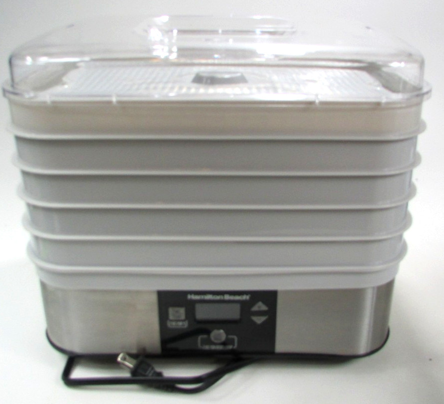 Hamilton Beach Digital Food Dehydrator 32100A 5 Trays 5 Settings / Open-Box