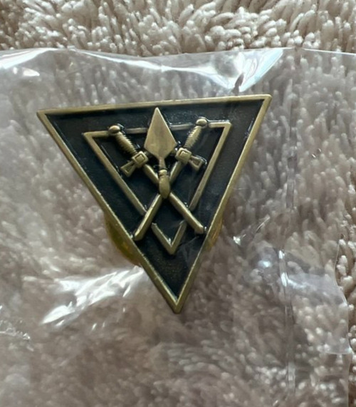 Scottish Rite Masonry Triangle Lapel Pin (P49)