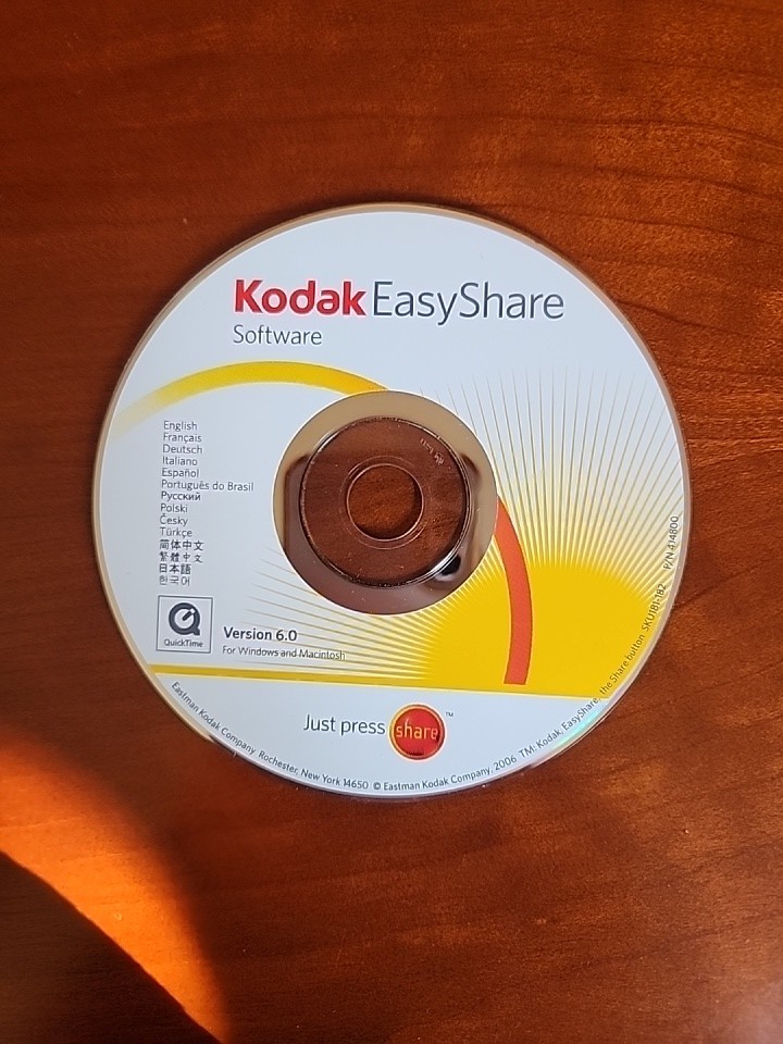 Arcsoft Greeting Card Creator for Windows/Mac Software) & Kodak Easy Share 6.0